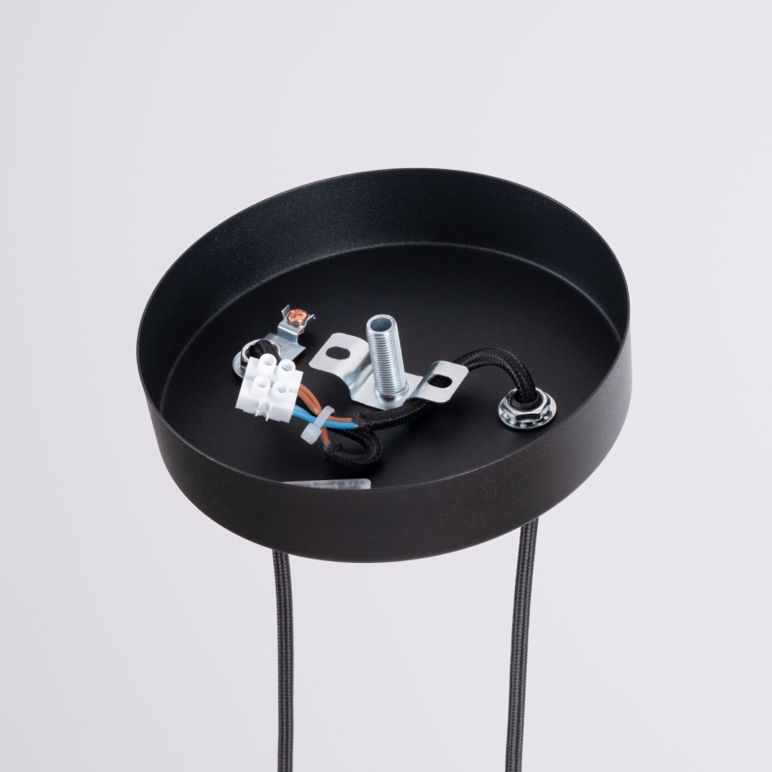 Żyrandol na przewodzie ARCHE 2xG9/8W/230V czarny