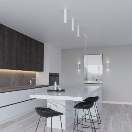 Żyrandol na linkach LAGOS 2xGU10/10W/230V biały