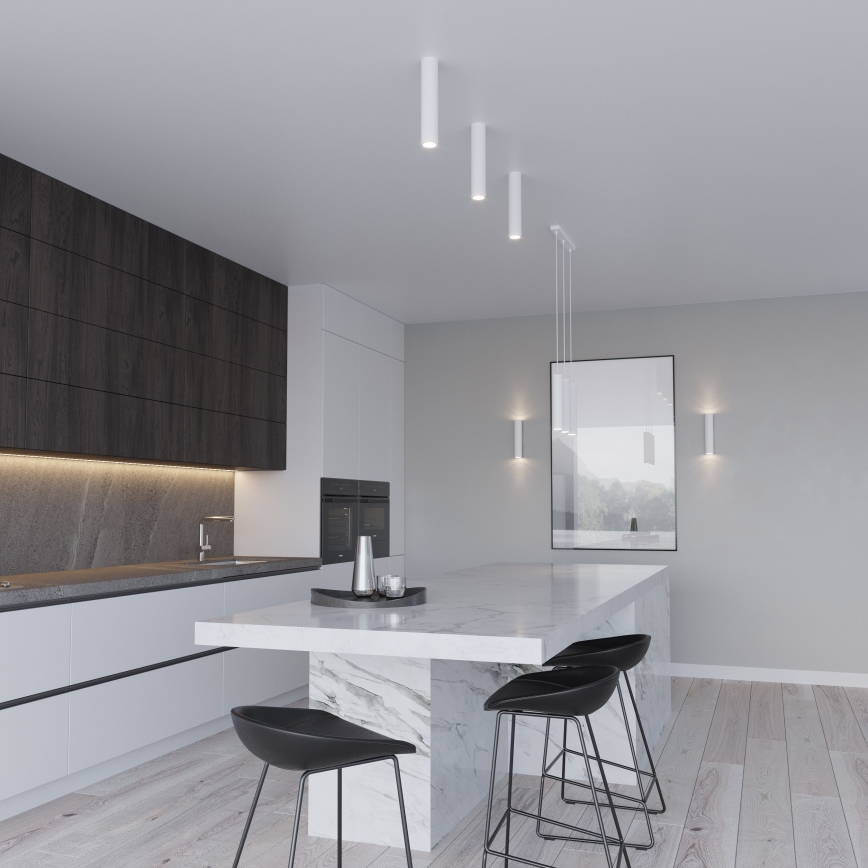 Żyrandol na linkach LAGOS 2xGU10/10W/230V biały