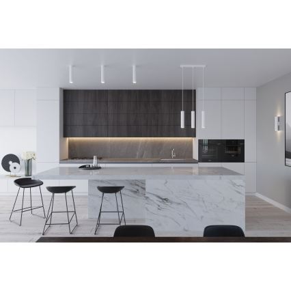 Żyrandol na linkach LAGOS 2xGU10/10W/230V biały