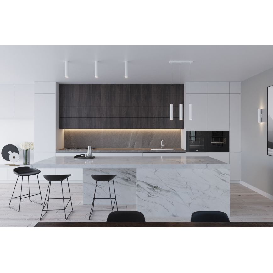 Żyrandol na linkach LAGOS 2xGU10/10W/230V biały