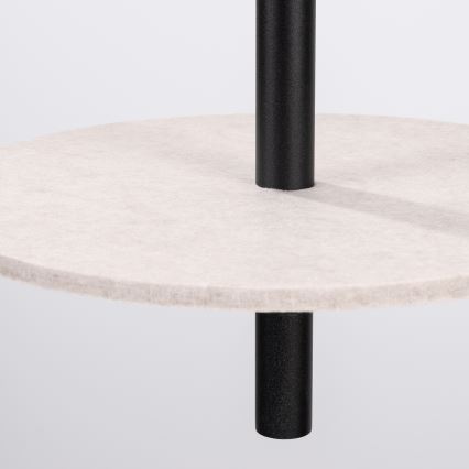 Lampa wisząca na lince FELTRO 1xG9/8W/230V czarna/kremowa