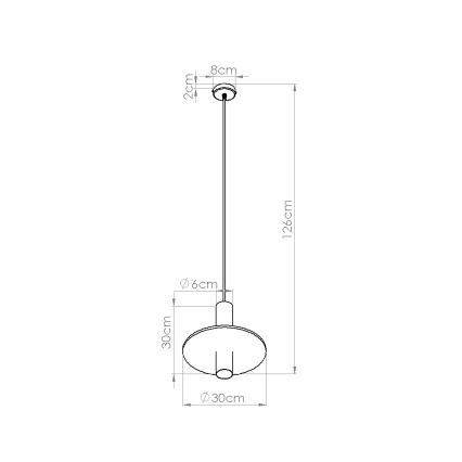 Lampa wisząca na lince PELTA 1xGU10/10W/230V czarna/kremowa