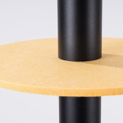 Lampa wisząca na przewodzie PELTA 1xGU10/10W/230V czarny/żółty