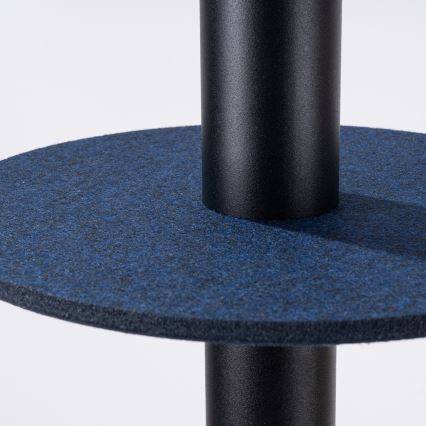 Lampa wisząca na przewodzie PELTA 1xGU10/10W/230V czarna/niebieska