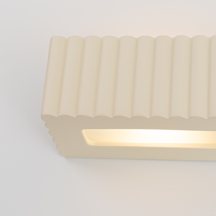 Kinkiet RIGATA 1xE27/15W/230V ceramika/kremowy