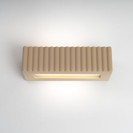 Kinkiet RIGATA 1xE27/15W/230V ceramika/taupe