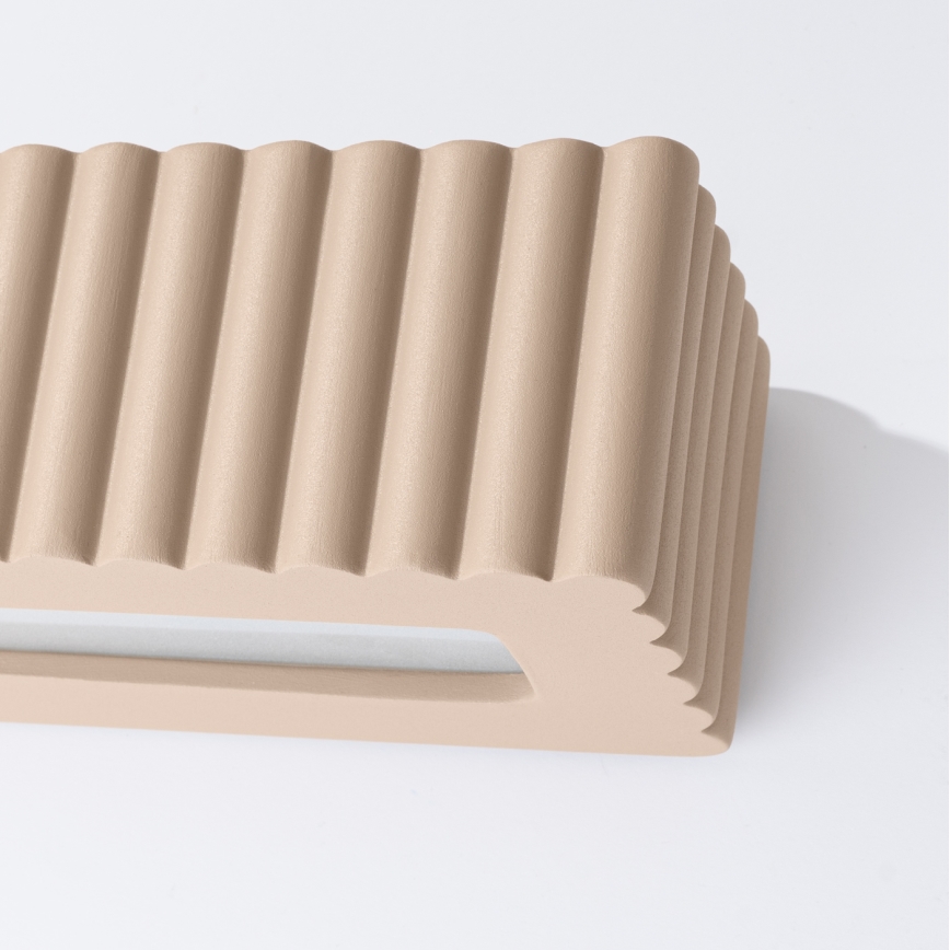 Kinkiet RIGATA 1xE27/15W/230V ceramika/taupe