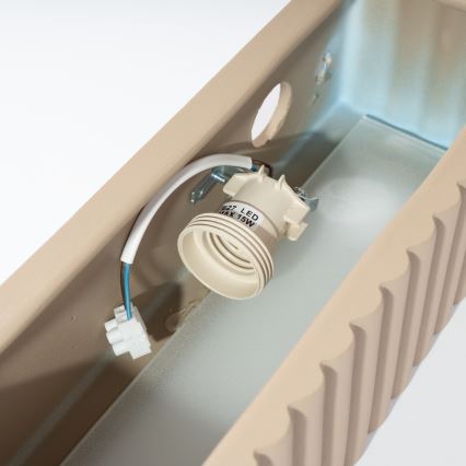 Kinkiet RIGATA 1xE27/15W/230V ceramika/taupe