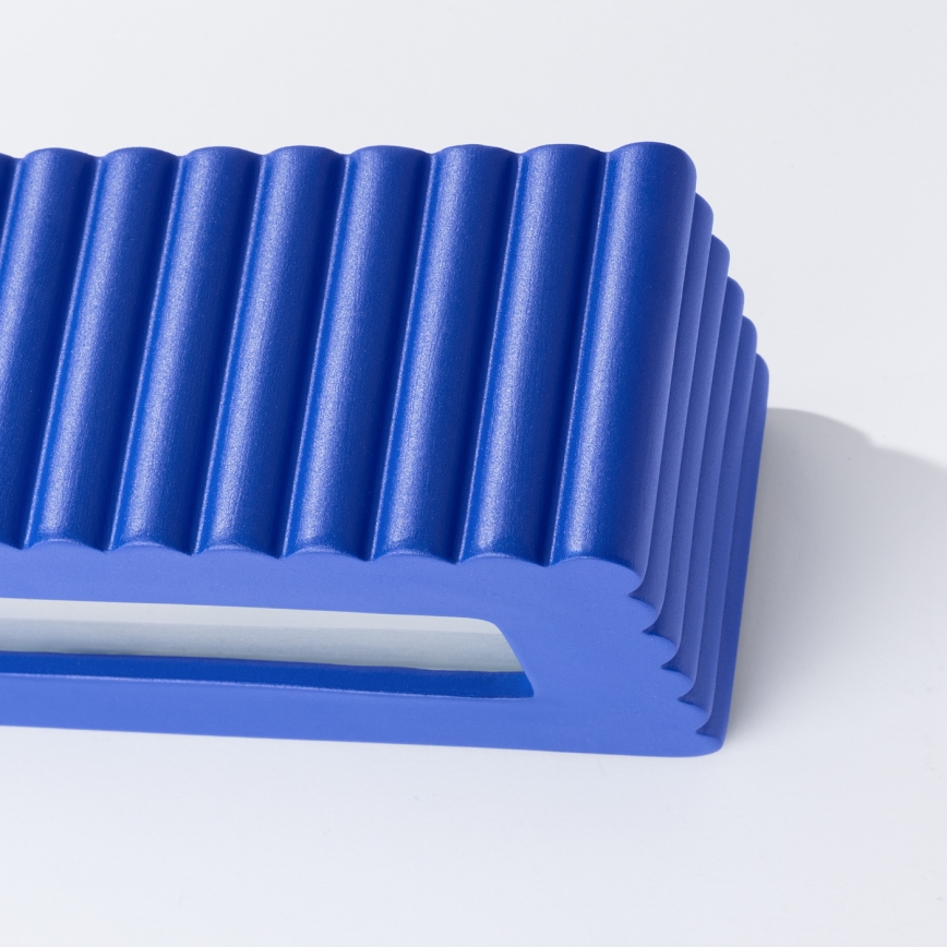 Kinkiet ścienny RIGATA 1xE27/15W/230V ceramika/niebieski