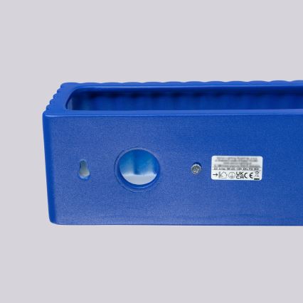 Kinkiet ścienny RIGATA 1xE27/15W/230V ceramika/niebieski