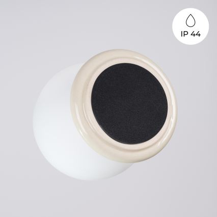 Kinkiet łazienkowy ZORI 1xG9/8W/230V IP44 beżowy