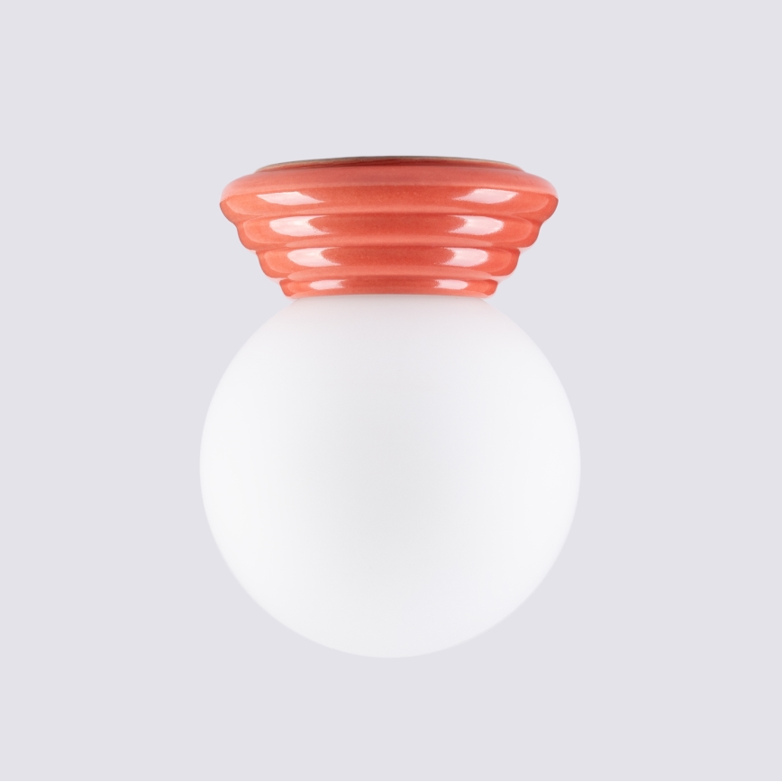 Kinkiet łazienkowy ZORI 1xG9/8W/230V IP44 różowy