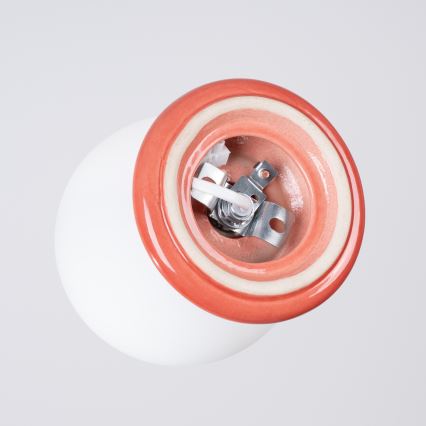 Kinkiet łazienkowy ZORI 1xG9/8W/230V IP44 różowy