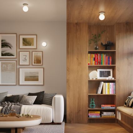 Lampa sufitowa łazienkowa ZORI 1xG9/8W/230V śr. 12 cm IP44 beżowa