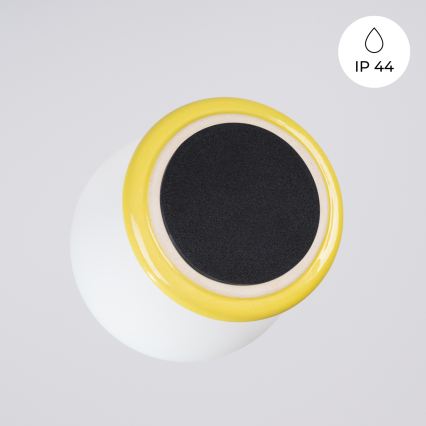 Łazienkowa lampa sufitowa ZORI 1xG9/8W/230V śr. 12 cm IP44 żółta