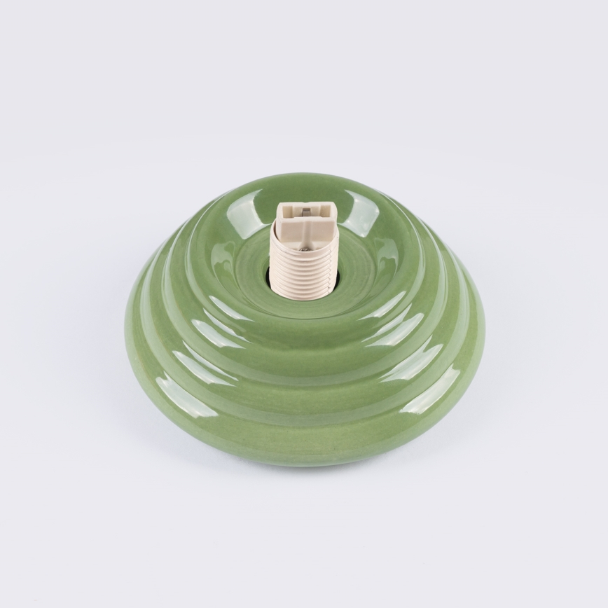 Lampa sufitowa łazienkowa ZORI 1xG9/8W/230V śr. 12 cm IP44 zielona