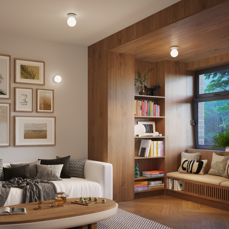 Kinkiet łazienkowy ZORI 1xG9/8W/230V IP44 biały