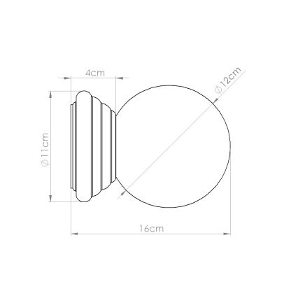 Kinkiet łazienkowy ZORI 1xG9/8W/230V IP44 biały