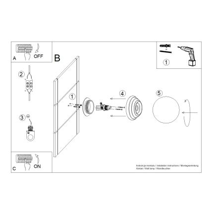 Kinkiet łazienkowy ZORI 1xG9/8W/230V IP44 biały