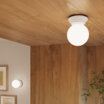 Plafon łazienkowy ZORI 1x G9/8W/230V Ø 12 cm IP44 biały