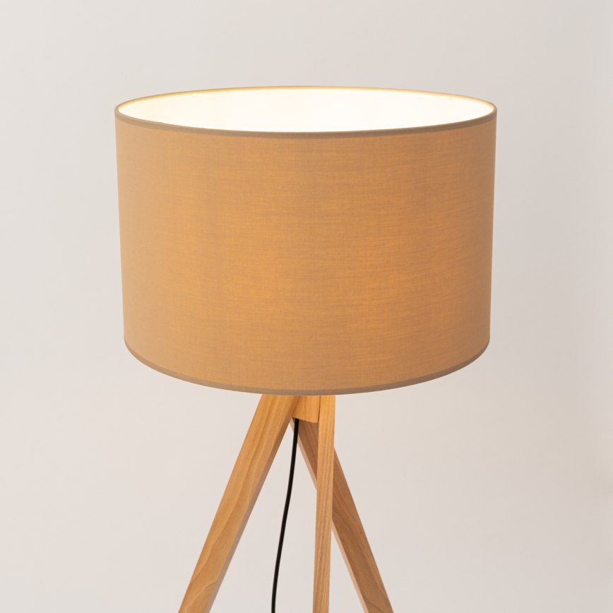 Lampa stojąca NATT 1xE27/15W/230V taupe