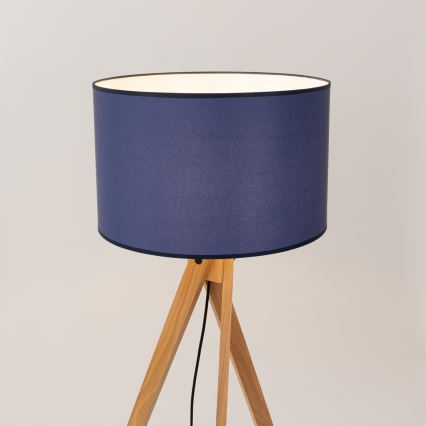 Lampa podłogowa NATT 1xE27/15W/230V niebieska