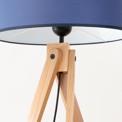 Lampa podłogowa NATT 1xE27/15W/230V niebieska