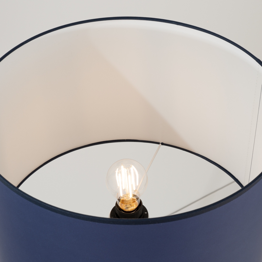 Lampa podłogowa NATT 1xE27/15W/230V niebieska