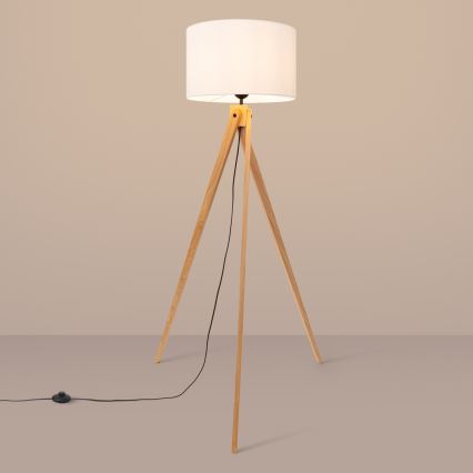 Lampa stojąca NATT 1xE27/15W/230V biała