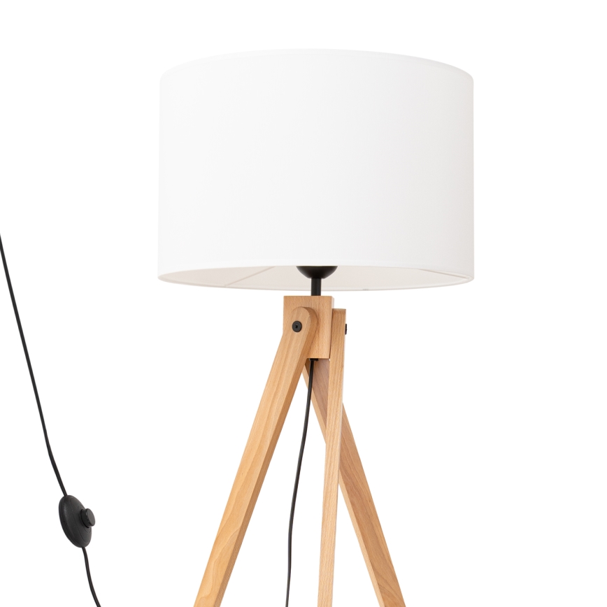 Lampa stojąca NATT 1xE27/15W/230V biała