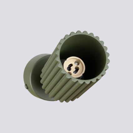 Oprawa punktowa KARBON 1xGU10/10W/230V zielona