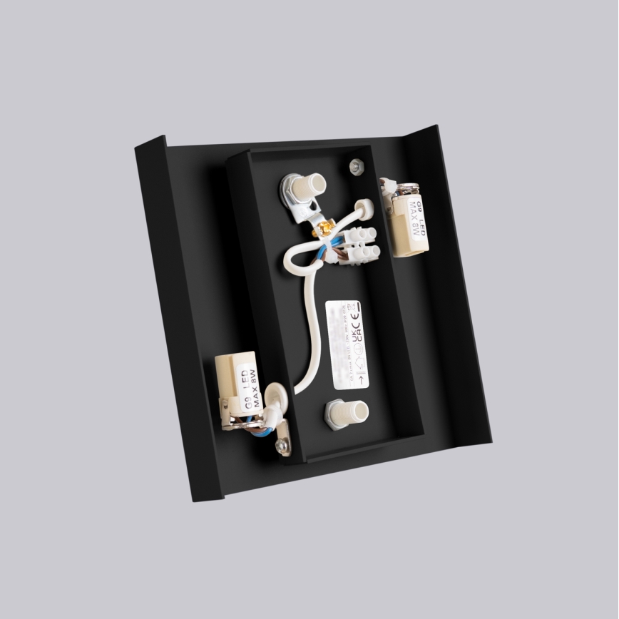 Kinkiet VANTA 2xG9/8W/230V czarny
