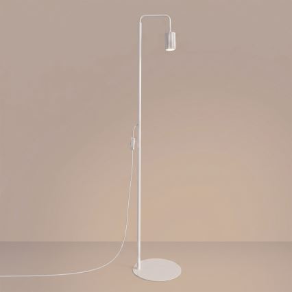 Lampa stojąca KARBON 1xGU10/10W/230V biała