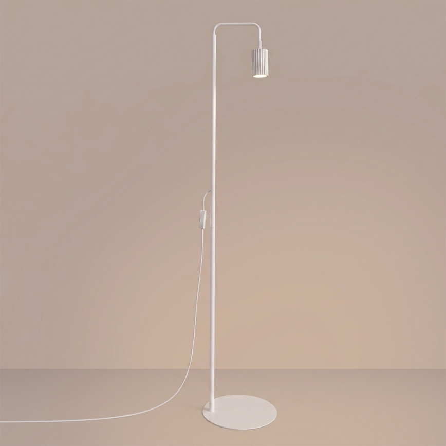 Lampa stojąca KARBON 1xGU10/10W/230V biała
