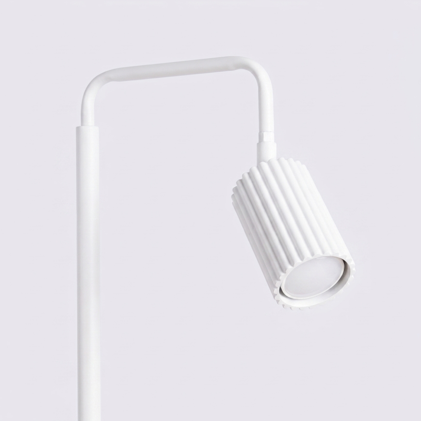 Lampa stojąca KARBON 1xGU10/10W/230V biała