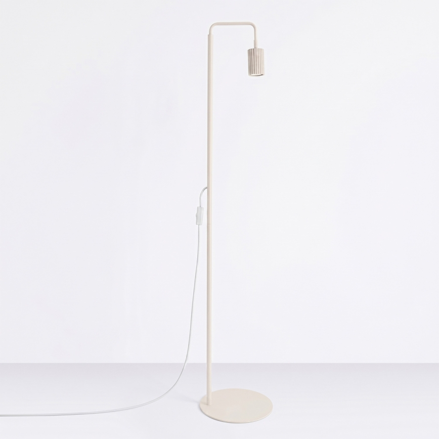 Lampa stojąca KARBON 1xGU10/10W/230V kremowa