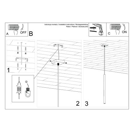 Lampa wisząca na przewodzie PASTELO 1xG9/8W/230V zielona
