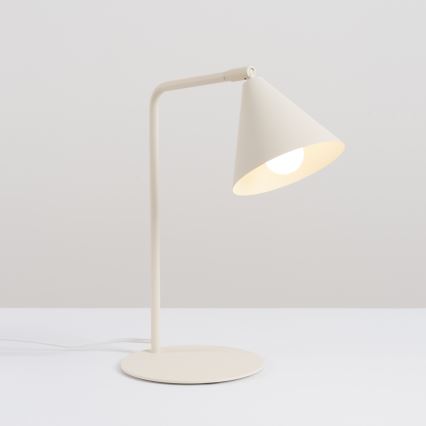 Lampa stołowa NOX 1xE14/10W/230V kremowa