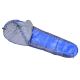 Śpiwór mumia -5°C niebiesko/szary