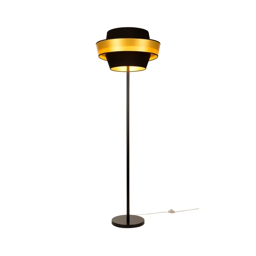 Lampa podłogowa PRETO GOLD 1xE27/60W/230V