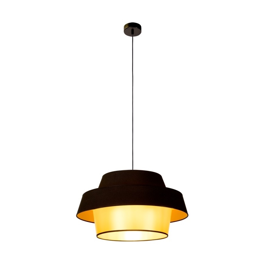 Żyrandol na lince PRETO GOLD 1xE27/60W/230V - certyfikat FSC