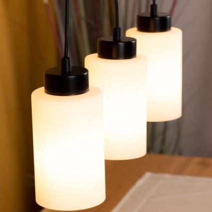 Lampa wisząca na linkach BOSCO 3xE27/60W/230V