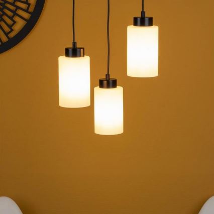 Lampa wisząca na linkach BOSCO 3xE27/60W/230V