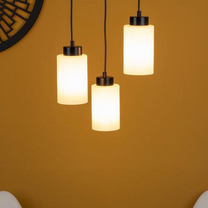Lampa wisząca na linkach BOSCO 3xE27/60W/230V