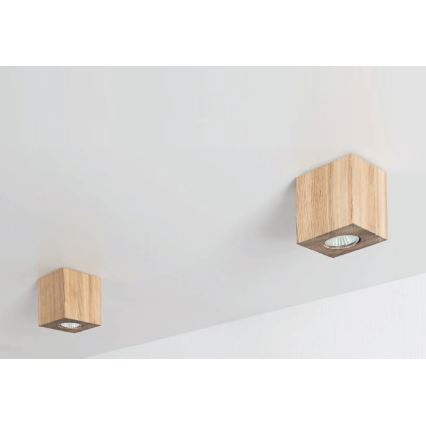 Plafon WOODDREAM 1xGU10/6W/230V dąb