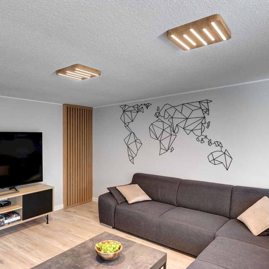 LED Plafon NEELE LED/19,5W/230V dąb