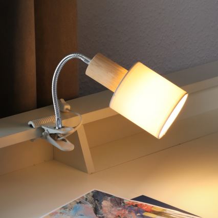 Lampa z klipsem TREEHOUSE 1xE27/25W/230V