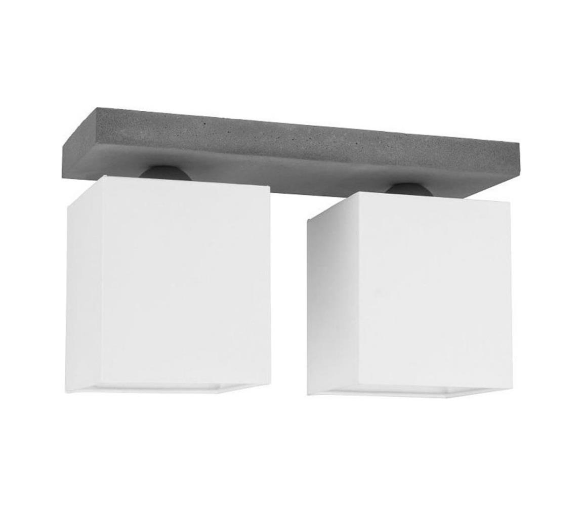 2241236 - Plafon GREAT 2xE27/25W/230V beton