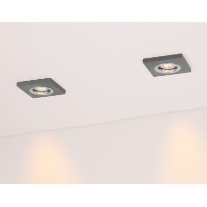 Oprawa sufitowa LED VITAR 1xGU10/5W/230V CRI 90 beton